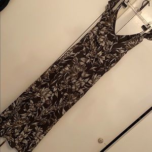 Banana Republic floral maxi dress